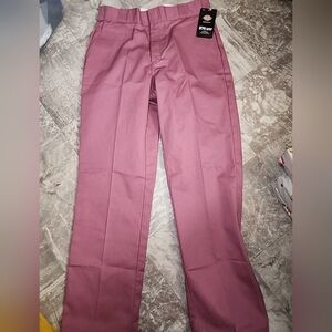 New Dickies Work Pants Woman's Size 10 Regular Rose